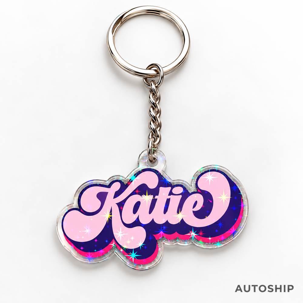 Hologram Acrylic Keychain