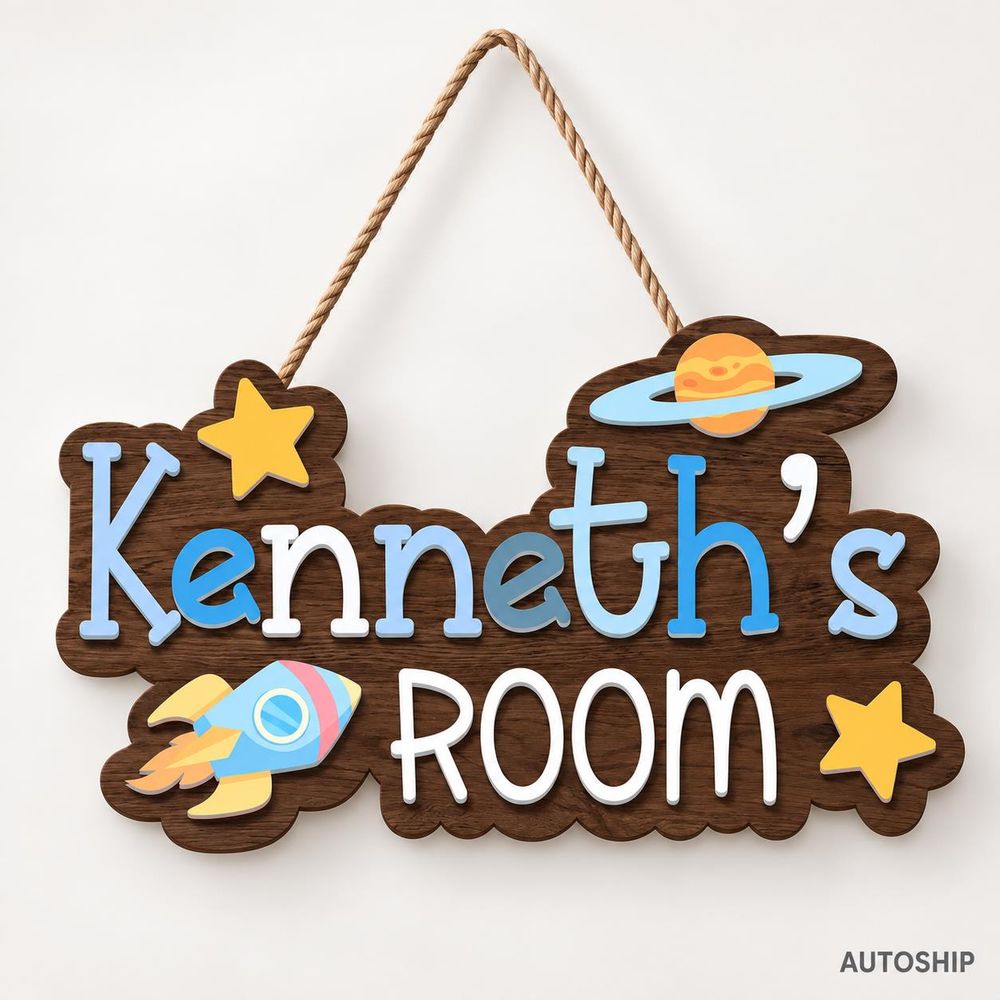 Wooden Sign 2 layer