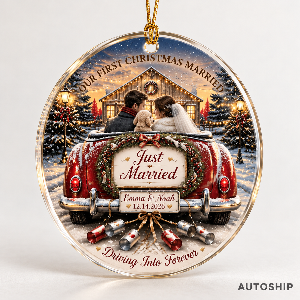 Circle Acrylic Ornament