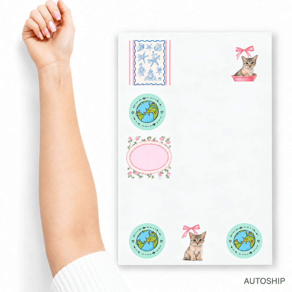 Personalized Temporary Tattoo
(15 pieces) DESIGN KHÁC NHAU - Ship From USA