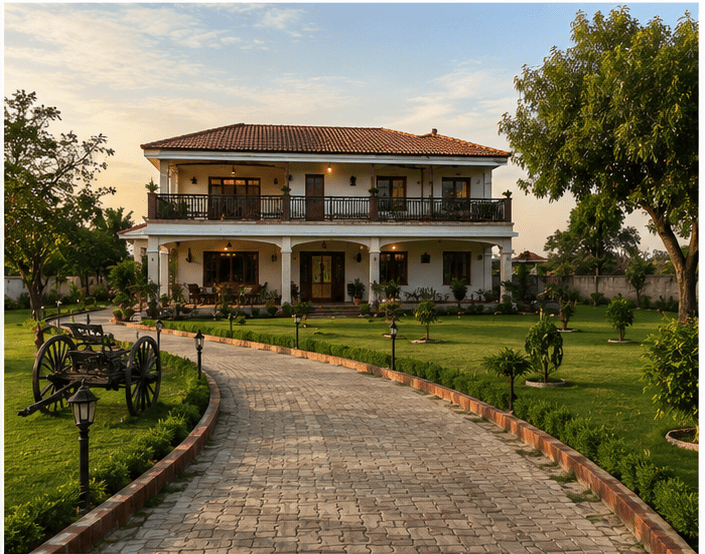 4000 Sq.ft Farm House in Satna