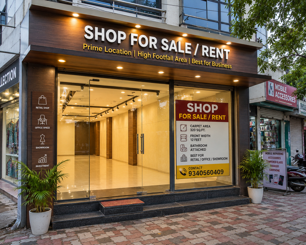 Commercial Shop in Main Market