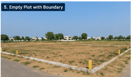 1393 sq.ft. Plot available  for sell near Jaipuriya School