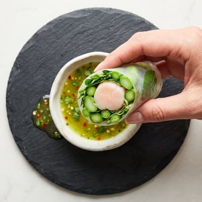 The Verdant Spring Coil - Image & Concept Art example in the Food category, created with Nano Banana 2