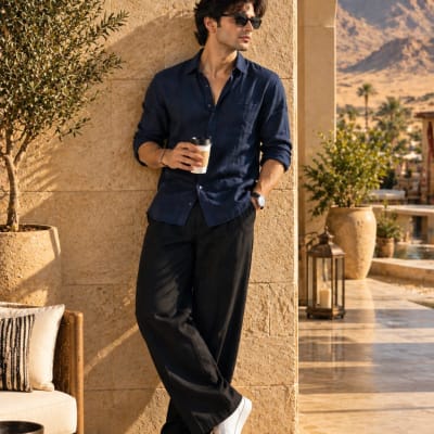 Luxury Lifestyle Fashion Portrait