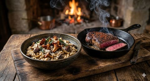 The Smoked Forest Floor - Image & Concept Art example in the Food category, created with Nano Banana 2