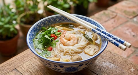 The Luminous Thai Tide - Image & Concept Art example in the Food category, created with Nano Banana 2