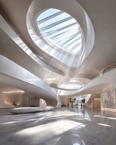 Sacred Geometry - Image & Concept Art example in the Architecture category, created with ChatGPT