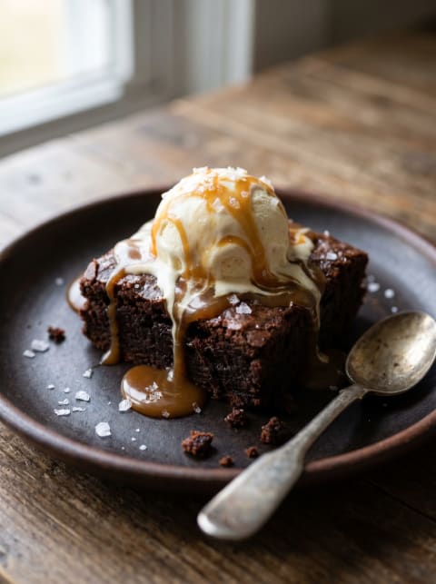 Cream & Caramel Crush - Image & Concept Art example in the Food category, created with Nano Banana 2