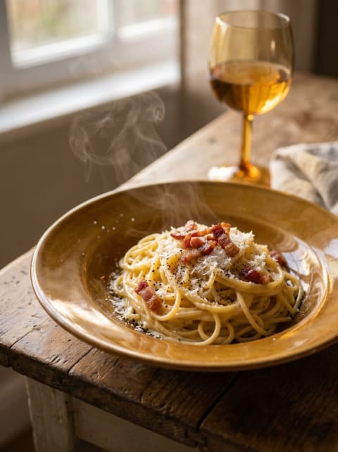 La Crema Pasta - Image & Concept Art example in the Food category, created with Nano Banana 2