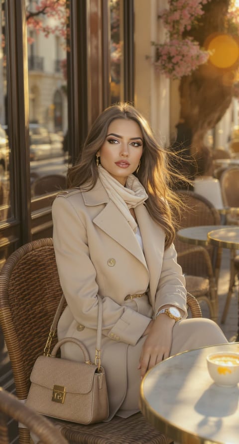 The Paris Edit - Image & Concept Art example in the AI Influencer category, created with FLUX.1