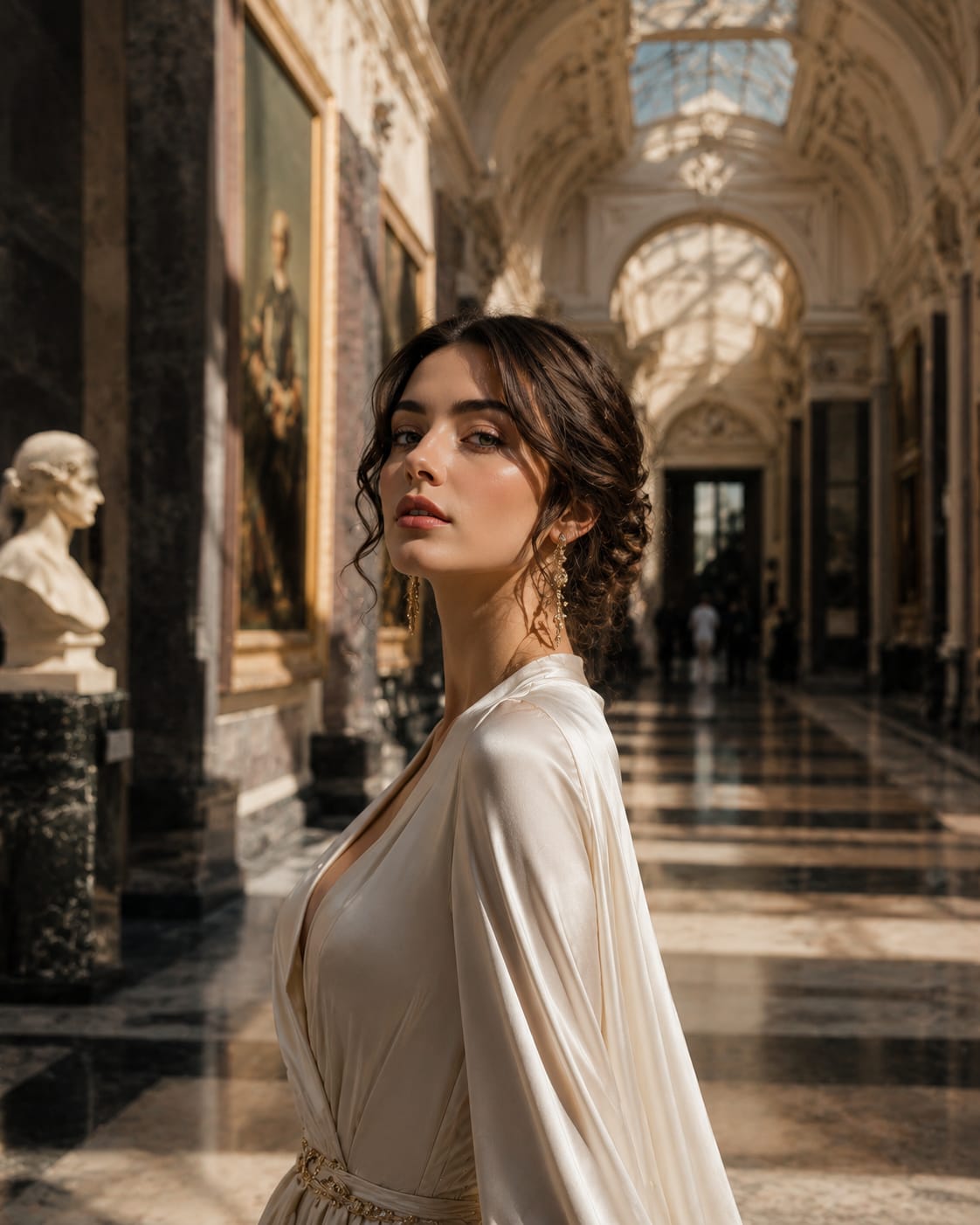 The Prestige Muse - Image & Concept Art example created with ChatGPT in the AI Influencer category