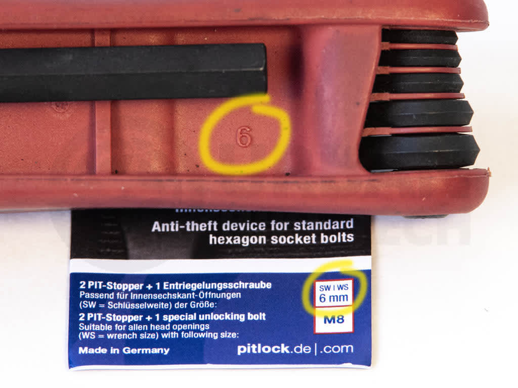 image demonstrating how to determine which pitstopper size you need