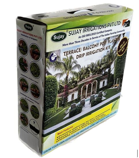 Terrace/kitchen garden drip irrigation kit (DK- 2 )