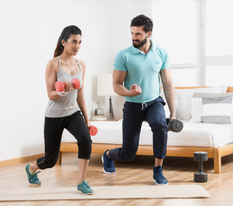 aerobics trainer at home