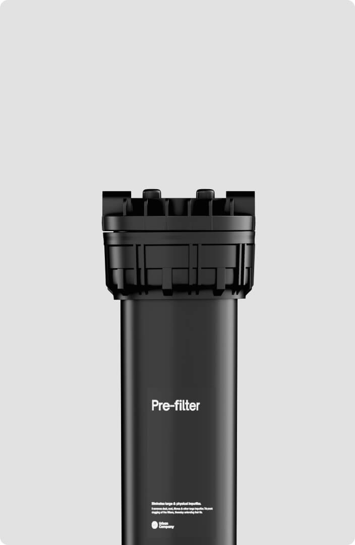 Free Pre-filter
(Included)