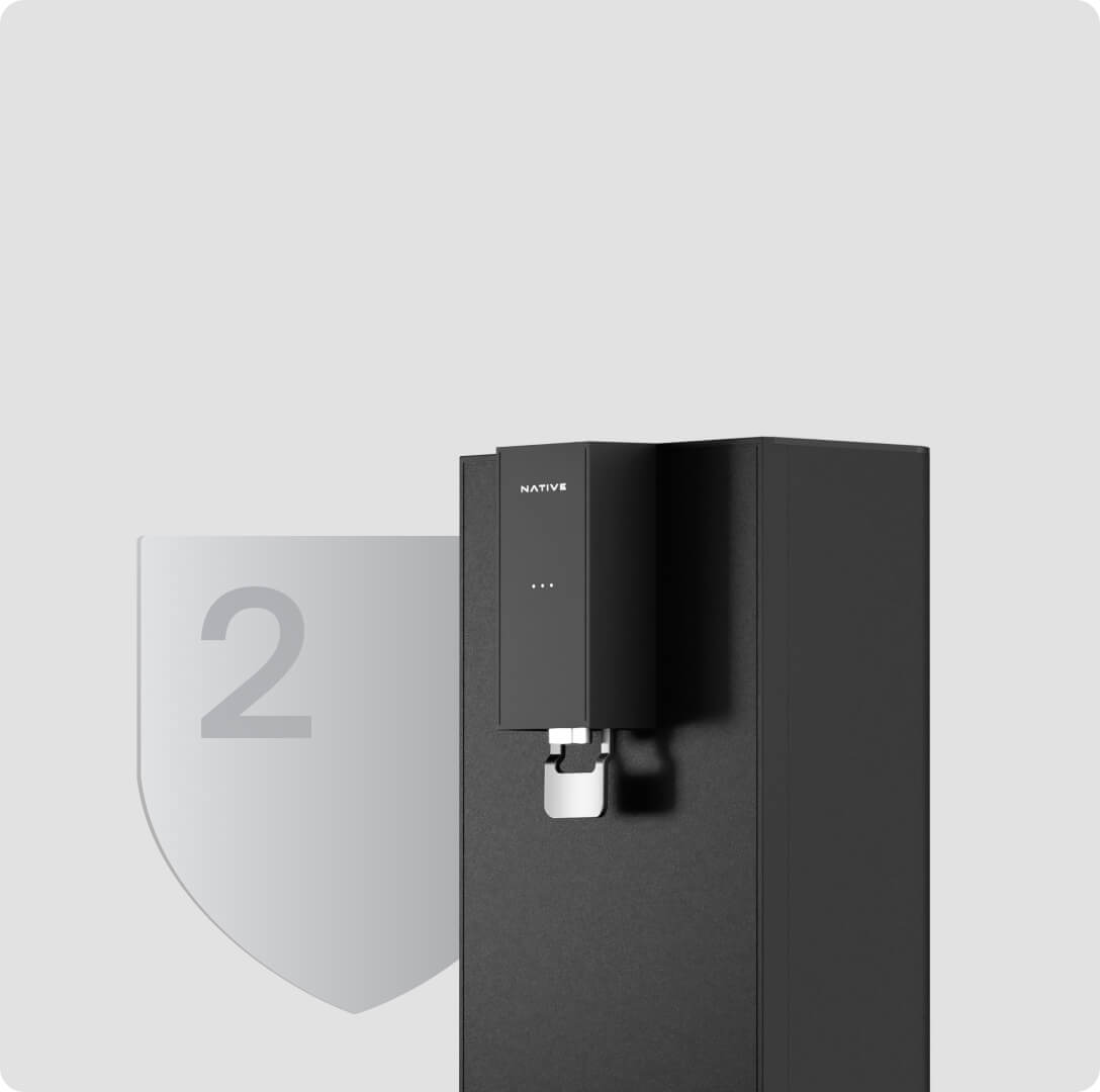 2-year unconditional
warranty