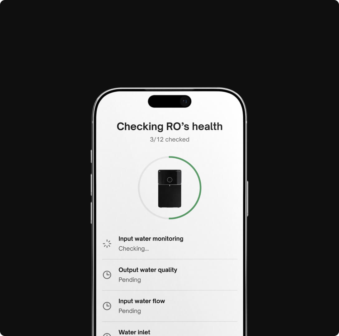 Real-time RO health diagnosis
