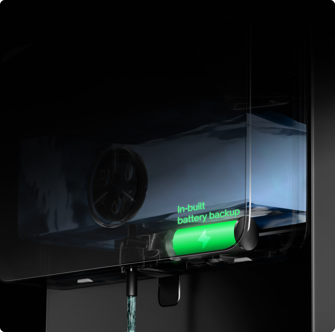 Uninterrupted water during
power outage