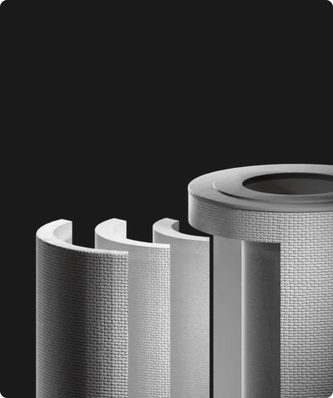 3-layer filters - Traps dust, dirt & heavy metals as small as 0.0001 micron