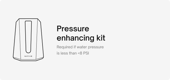 Pressure enhancing kit