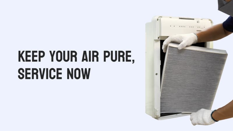 Air purifier sale service