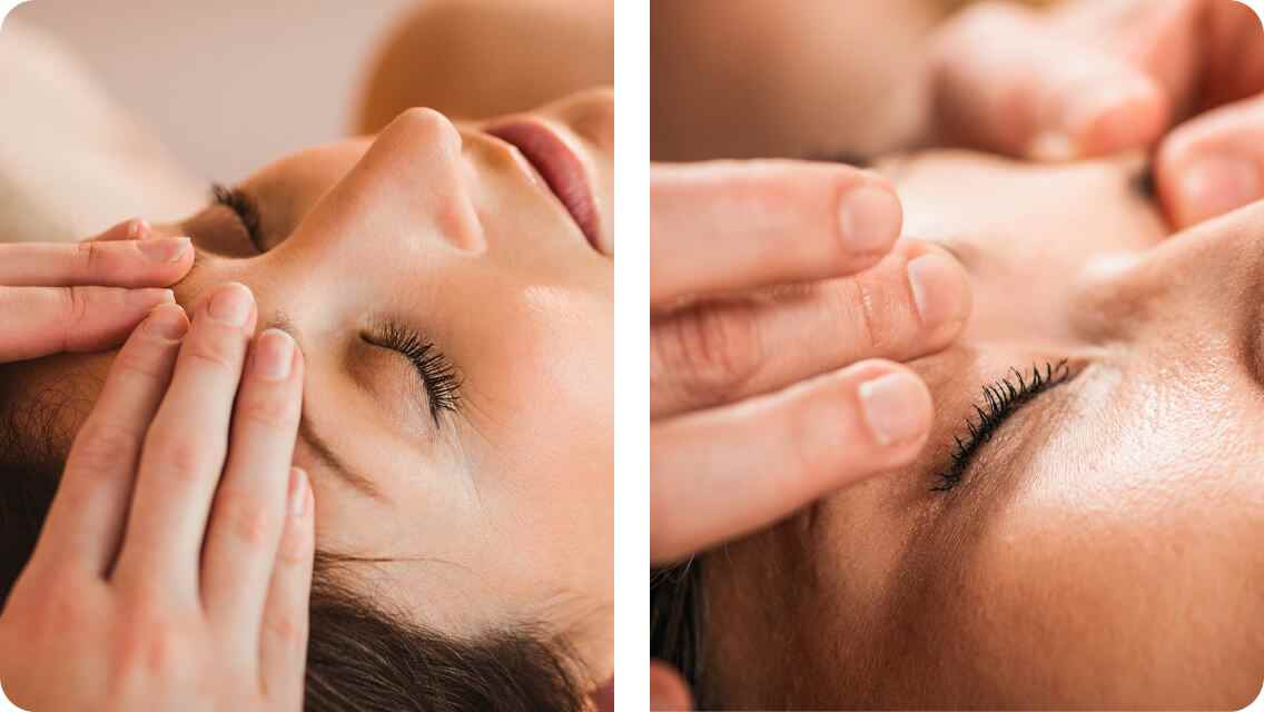 Eyes massage