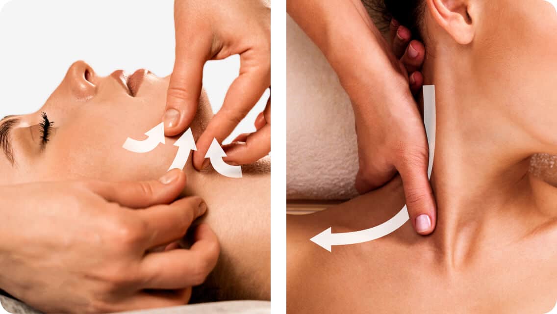Jawline & neck massage