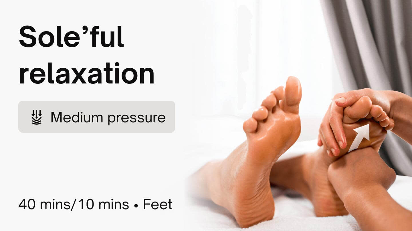 Focused area massage - Foot Massage (40 mins)