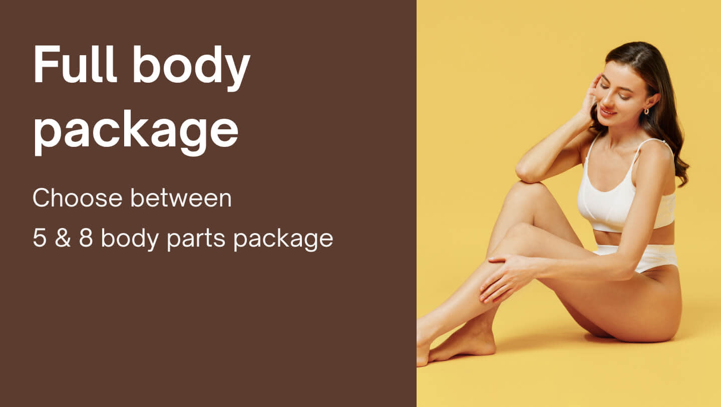 Full body - Full Body - 5 Body Parts - 1 Session