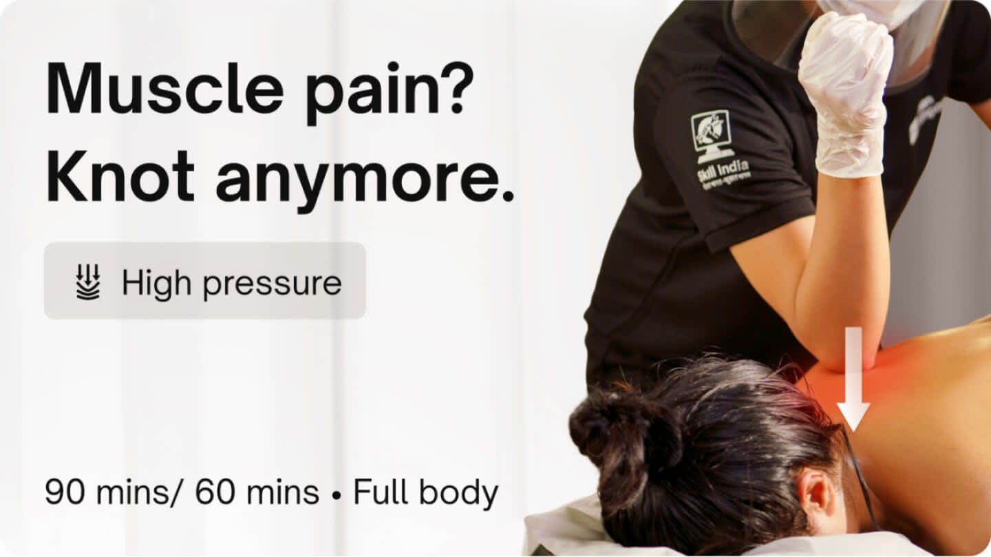 Pain relief - Deep tissue pain relief massage
