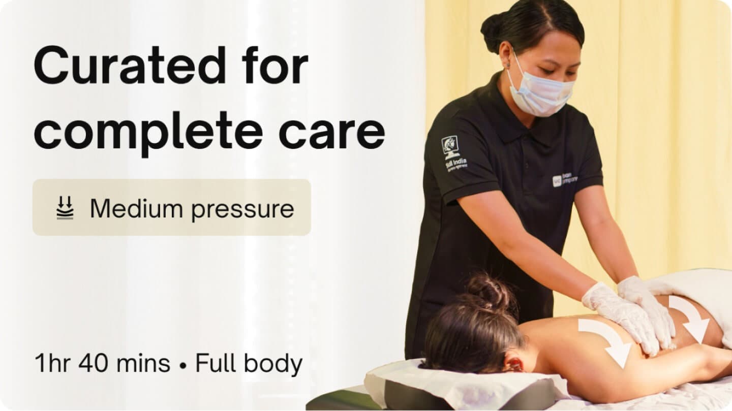 Stress relief - Top to toe stress relief massage