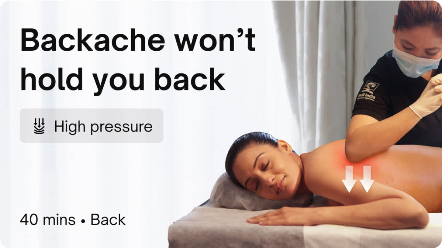 Pain relief - Back pain relief massage