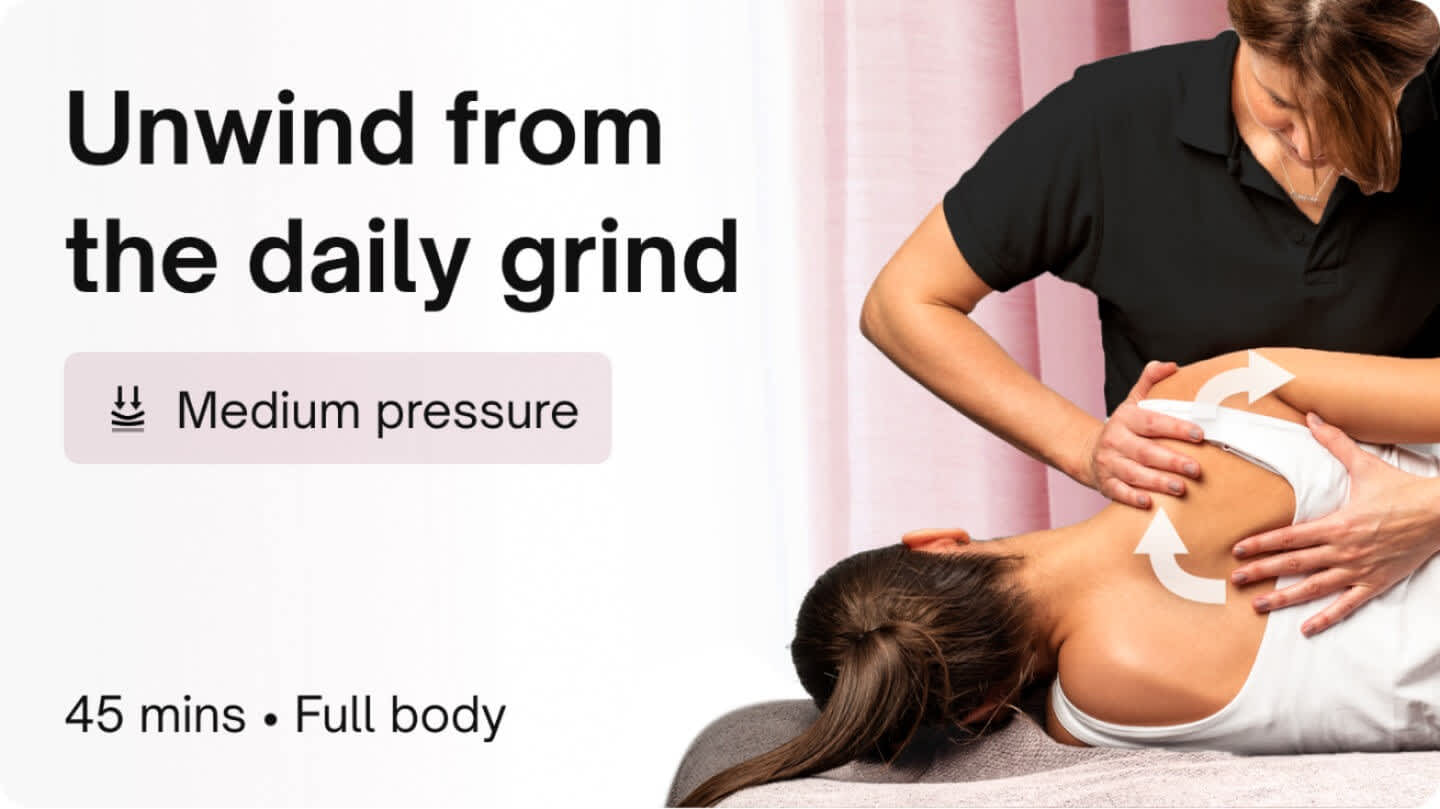 Stress relief - Hectic day care massage
