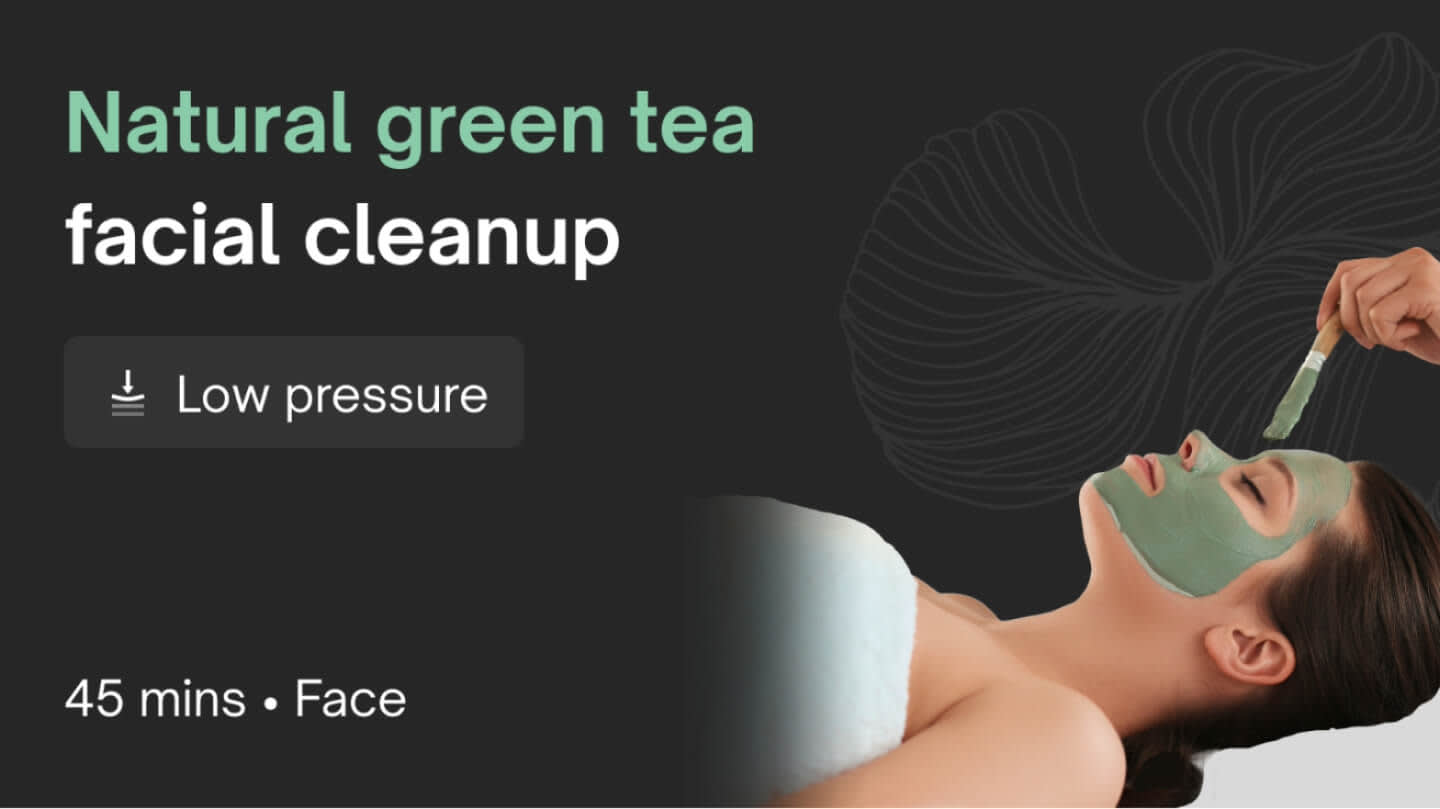 Natural Skin Care - Natural Green Tea Facial Cleanup