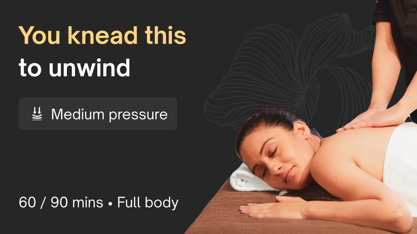 Pain relief - Warm sublime swedish therapy