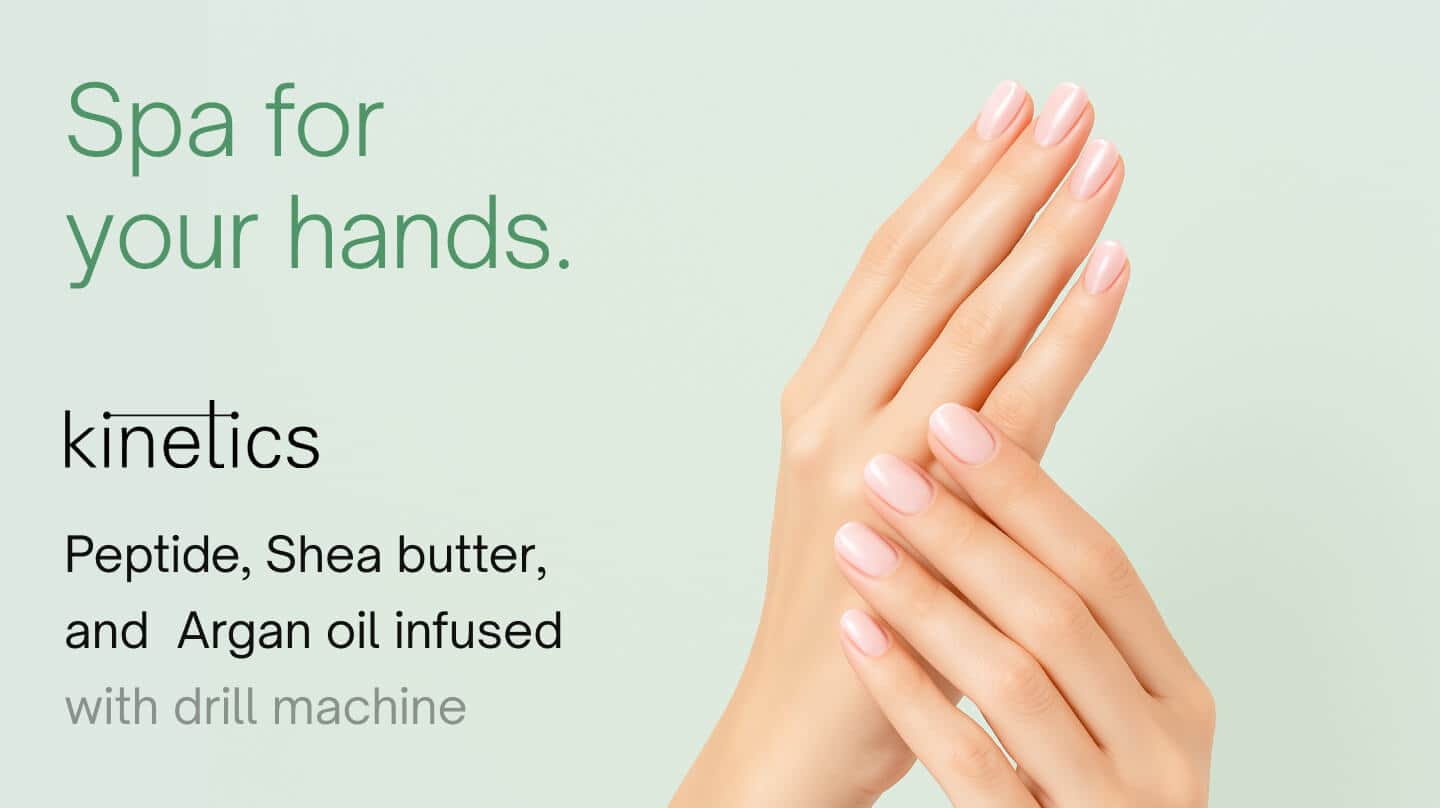 Manicure - Kinetics spa manicure