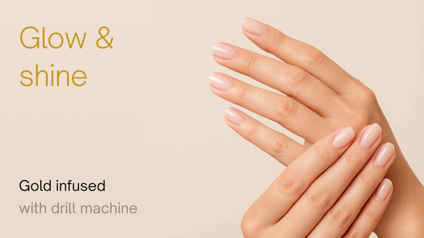 Manicure - Gold manicure
