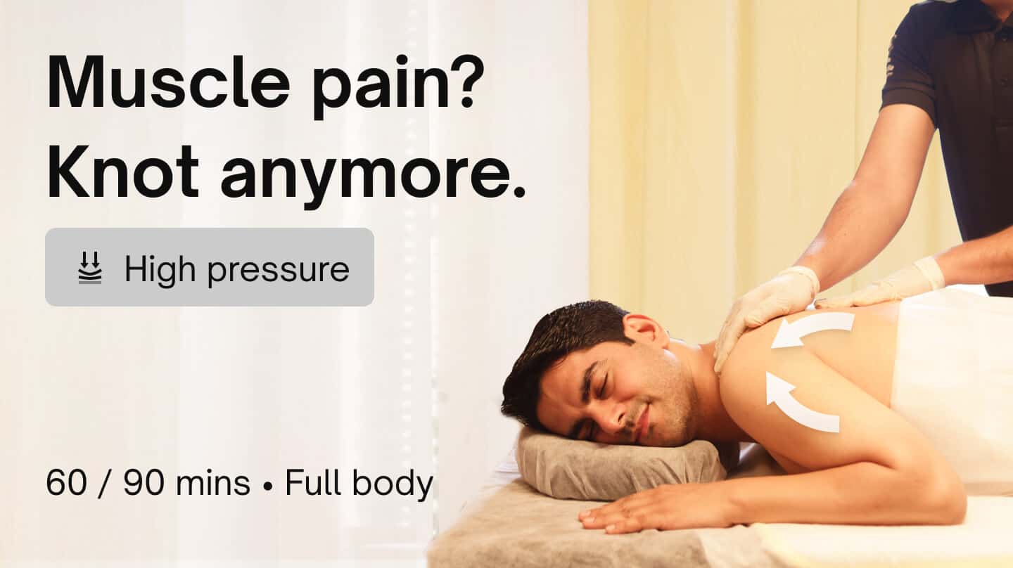 Pain relief - Deep tissue healing therapy