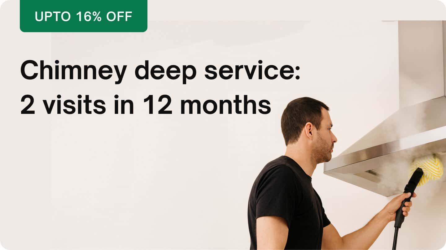 Discounted pack - 2 visits: Chimney deep service