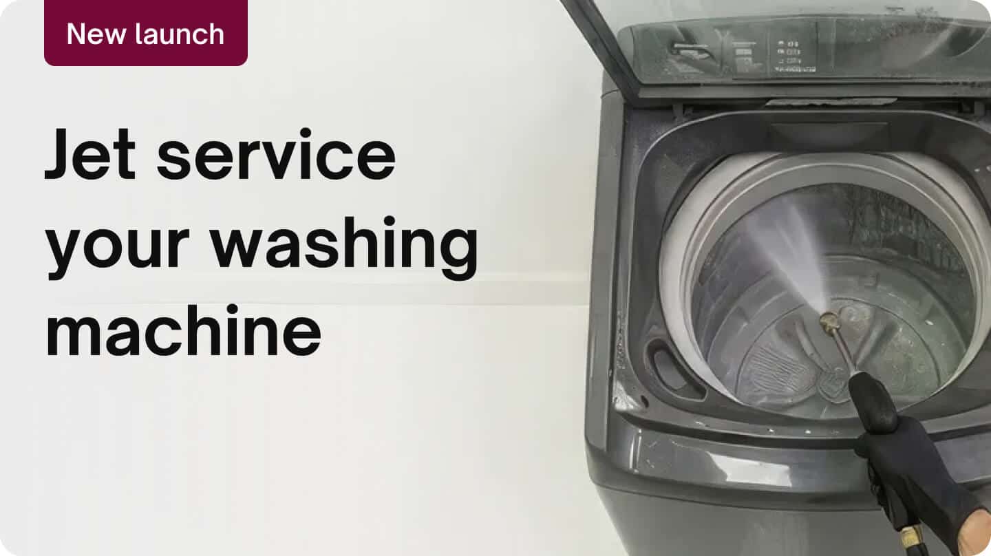 Servicing - Washing Machine Jet Service