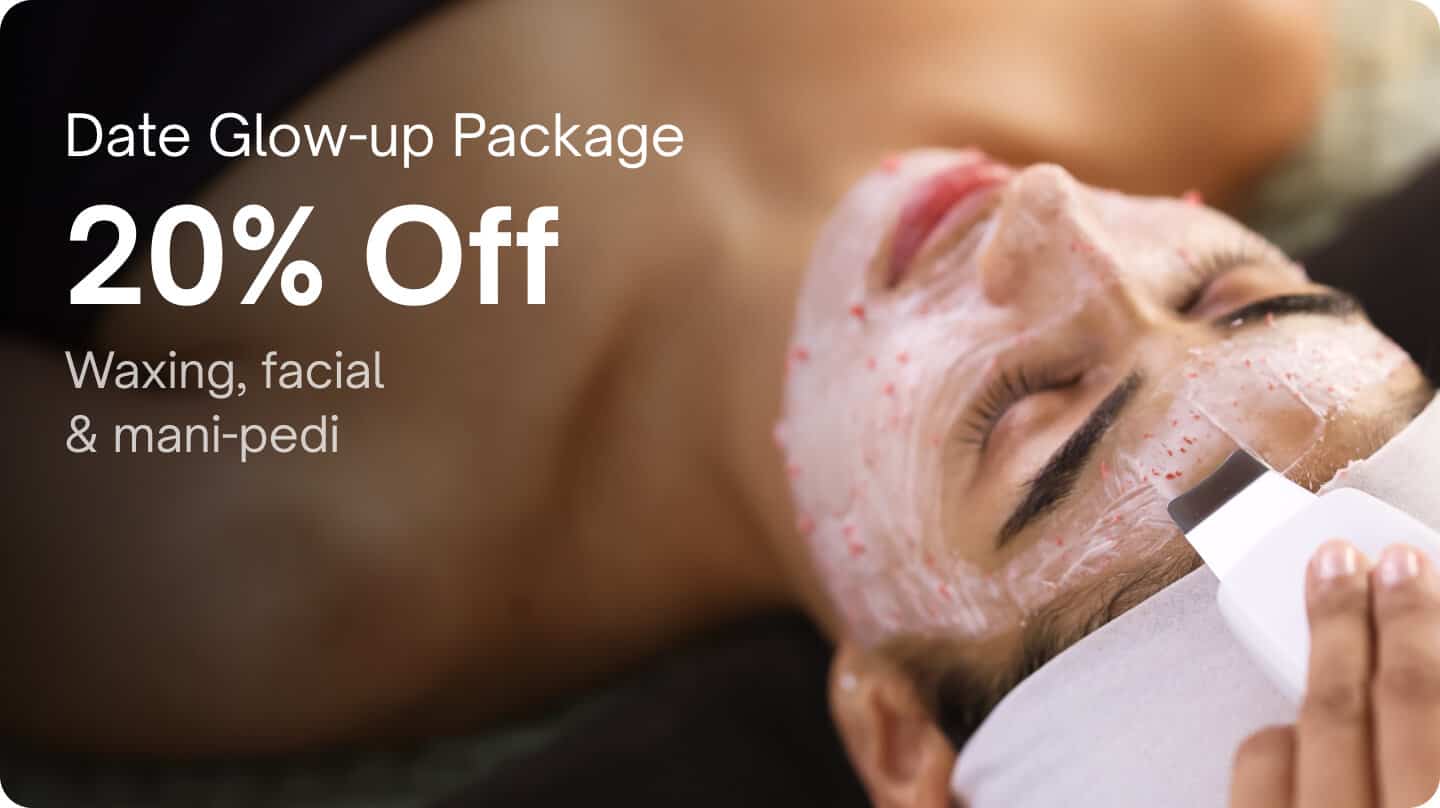 Valentine’s packages - Date glow-up package