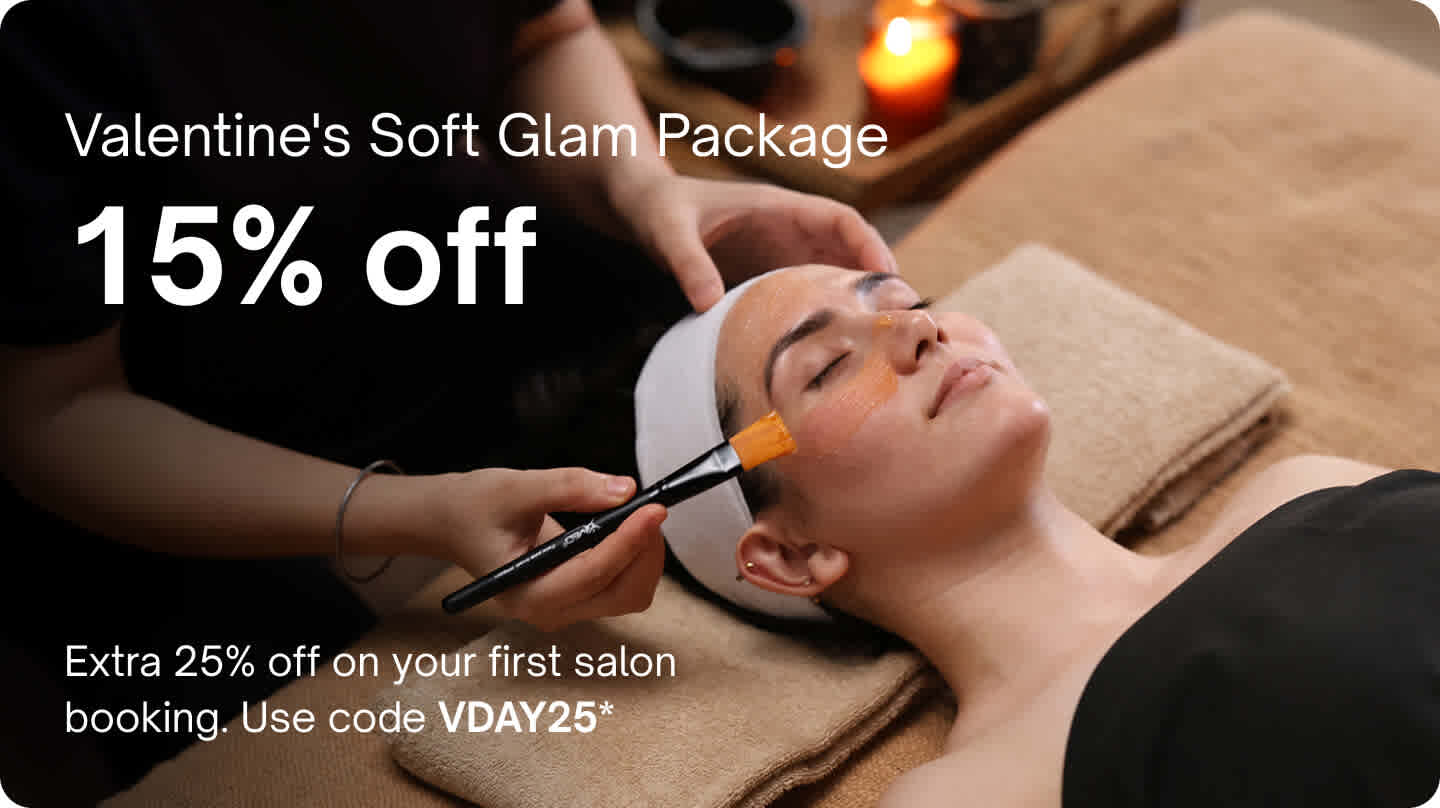 Valentine’s packages - Valentine's soft glam