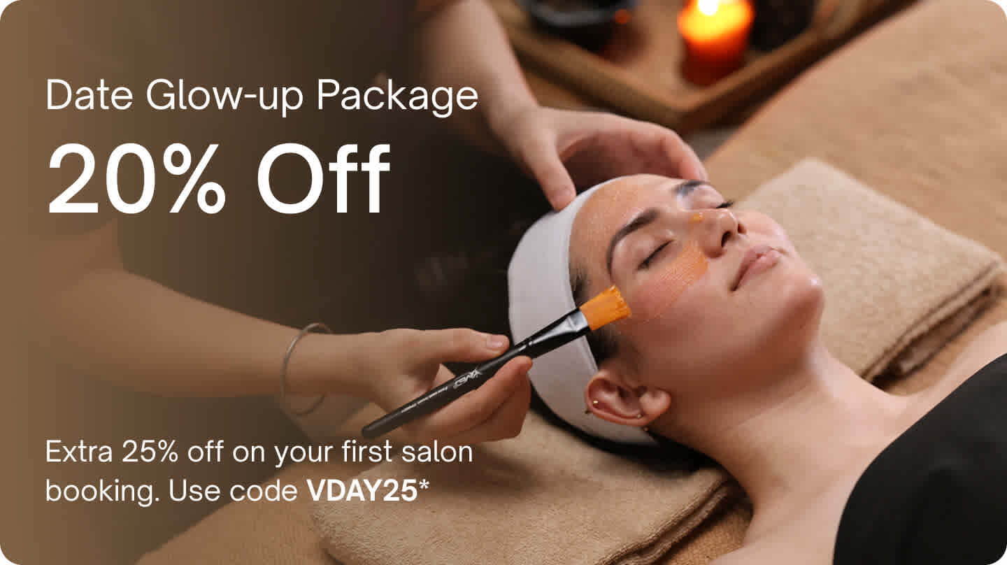 Valentine’s packages - Date glow-up package