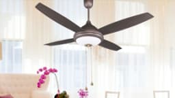 Fan - Decorative ceiling fan installation