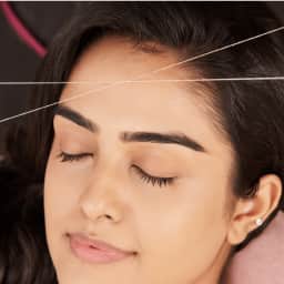 Threading, face wax, bleach - Forehead threading