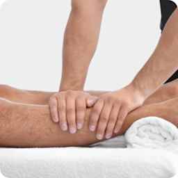 Pain relief  - Leg pain relief massage for men