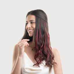 Hair extensions - Hair Originals extensions (punchy plum)