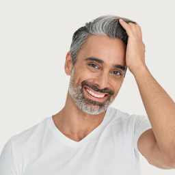 Hair color - Anti-dandruff hair treatment