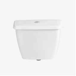 Toilet - External flush tank replacement